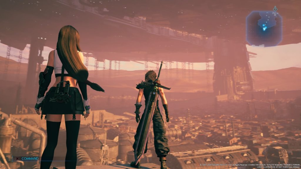 スラムの上にプレートが広がる