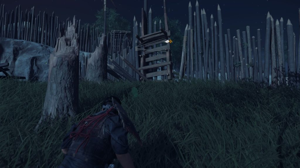 Ghost of Tsushima 武士の本懐 蒙古の野営 隙間から侵入