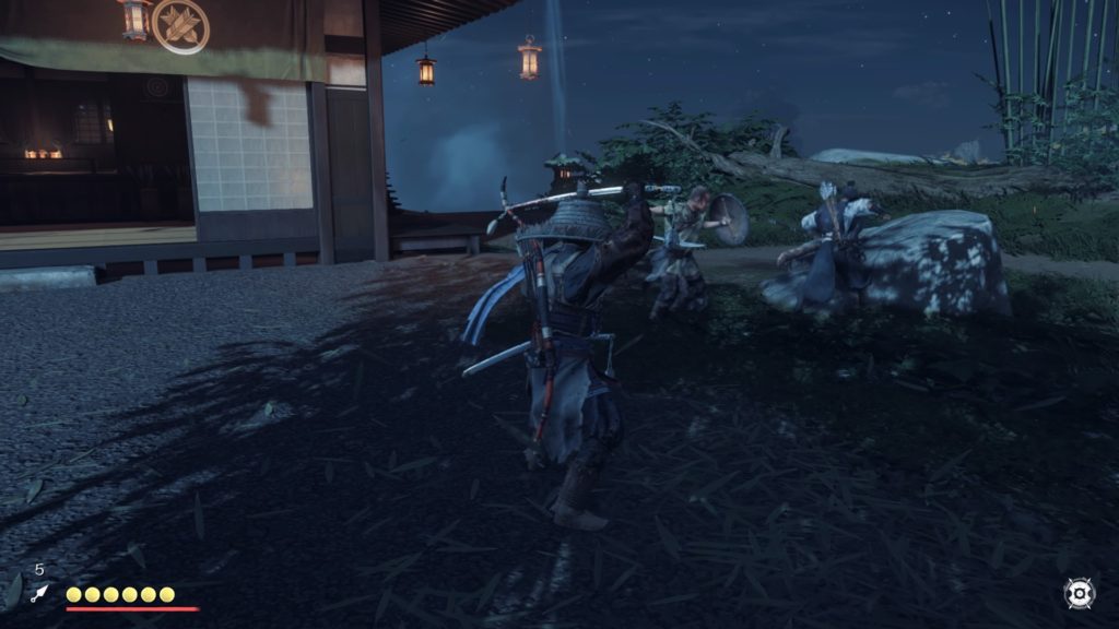 Ghost of Tsushima 弓と道と(浮世草)巴が討ち手を放ってきた