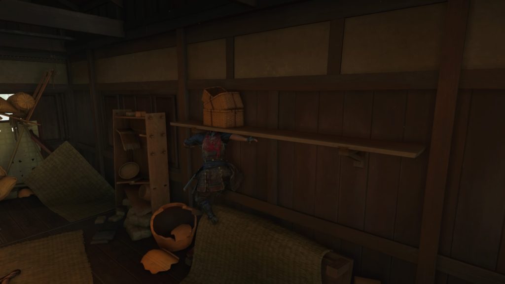 ゴーストオブツシマ 空中に浮く