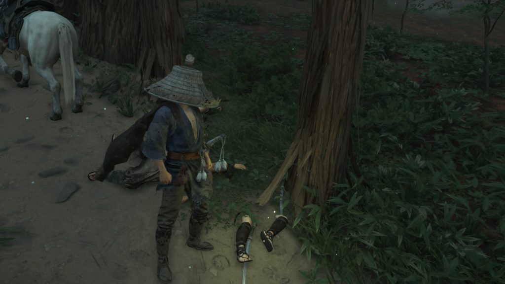 ゴーストオブツシマ 両足切断