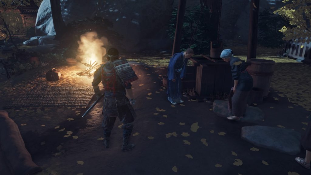 Ghost of Tsushima　お辞儀しっぱなしで腰いわす