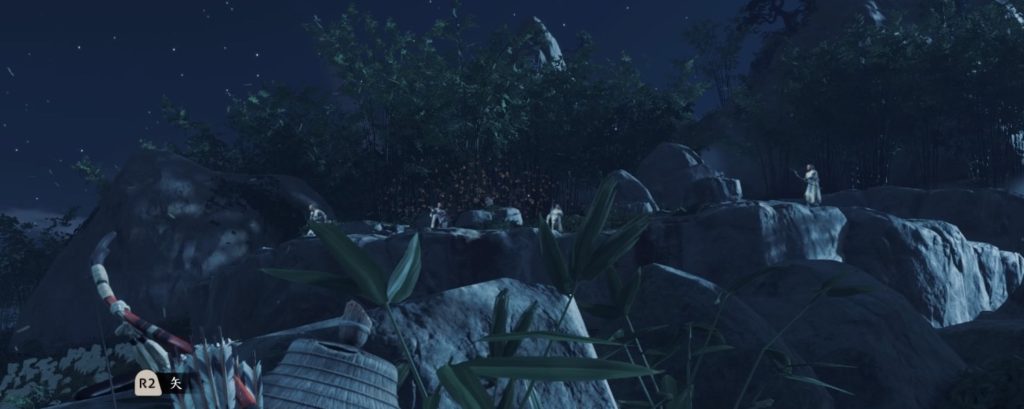 Ghost of Tsushima 傷と過去と（浮世草）ハチの巣の威力