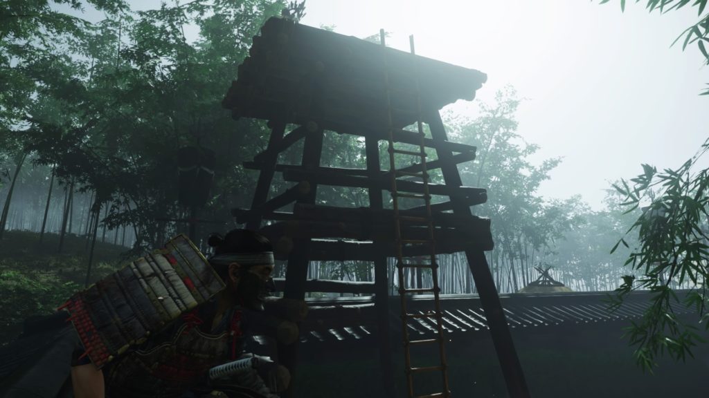 Ghost of Tsushima 小川道場（蒙古の拠点）櫓に蒙古