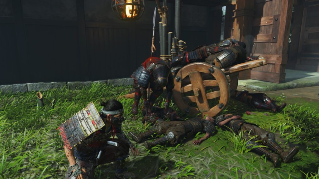 Ghost of Tsushima 小川道場（蒙古の拠点）また屍の山