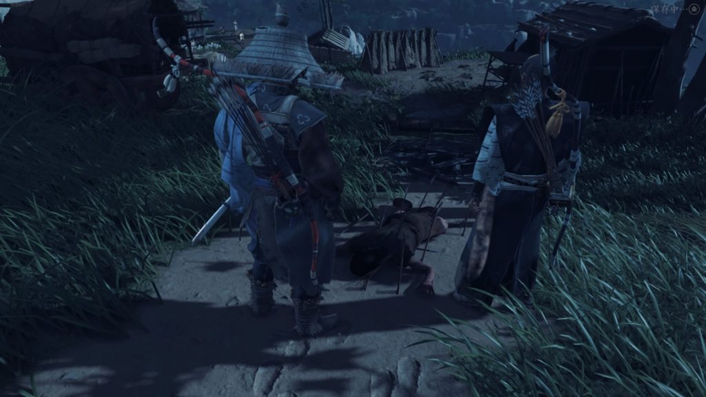 ゴーストオブツシマ　師と弟子と（浮世草）足跡をめぐる冒険