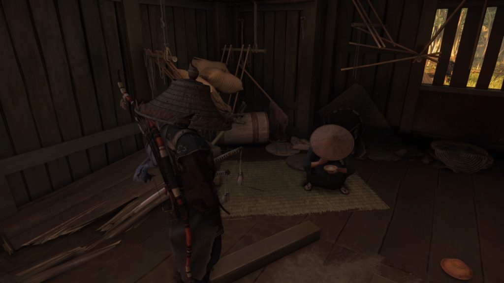 ゴーストオブツシマ　浮世草（籠の中）盗まれたというのは嘘だった