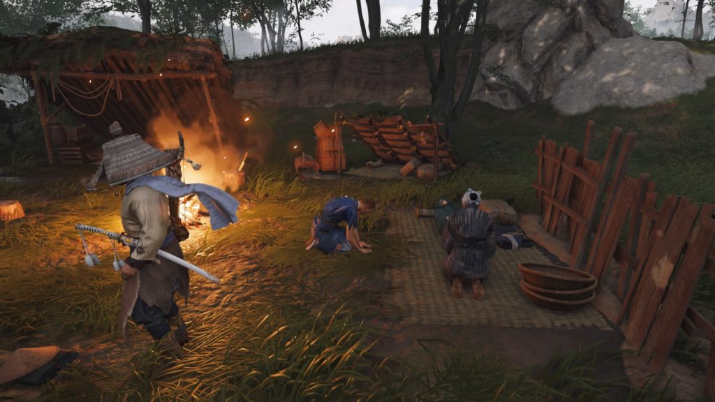 ゴーストオブツシマ　癒しの手（浮世草）謝る薬師