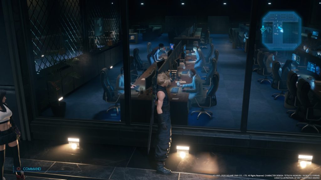 深夜残業する新羅カンパニー社員たち