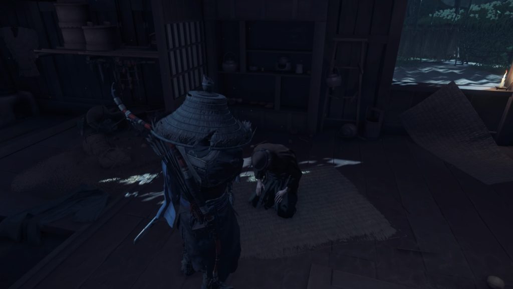 ゴーストオブツシマ　通行証の悲劇　家族思いの弟だが