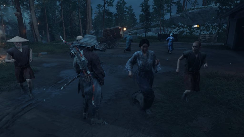 ゴーストオブツシマ 酒の味 蒙古と話をつける堺井仁