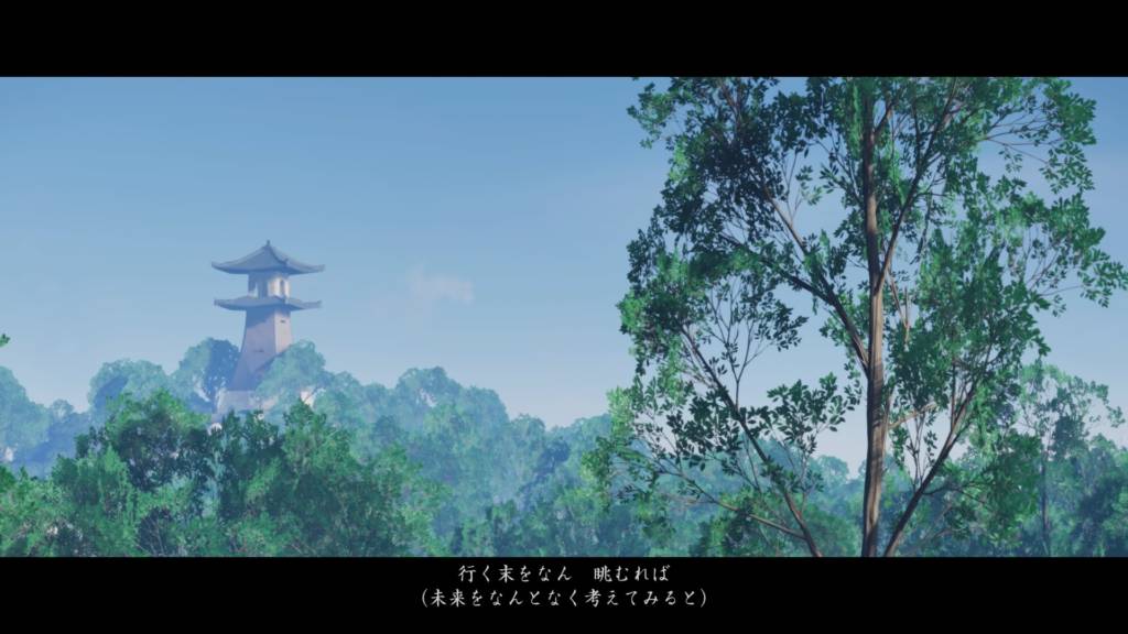 ゴーストオブツシマ 小茂田の歌 かがり火台が見える