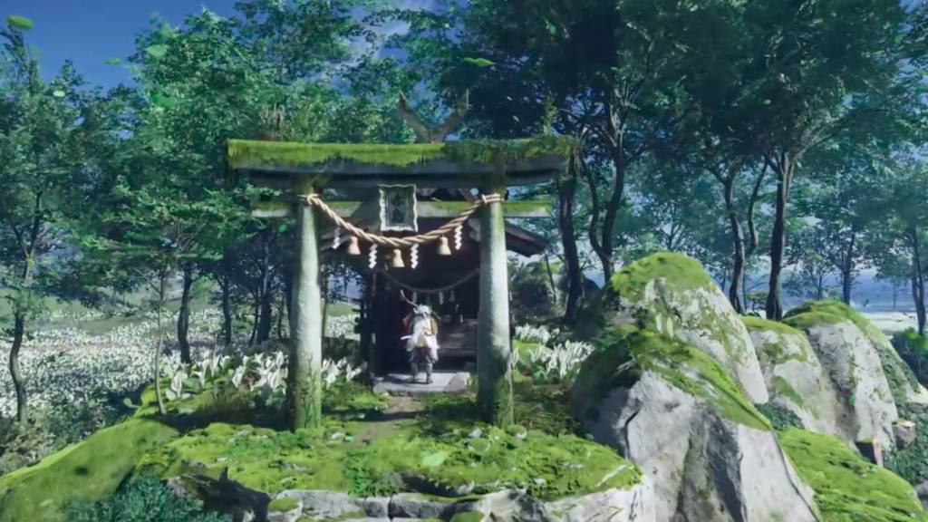 Ghost of Tsushima 苔岩神社 社殿に到着
