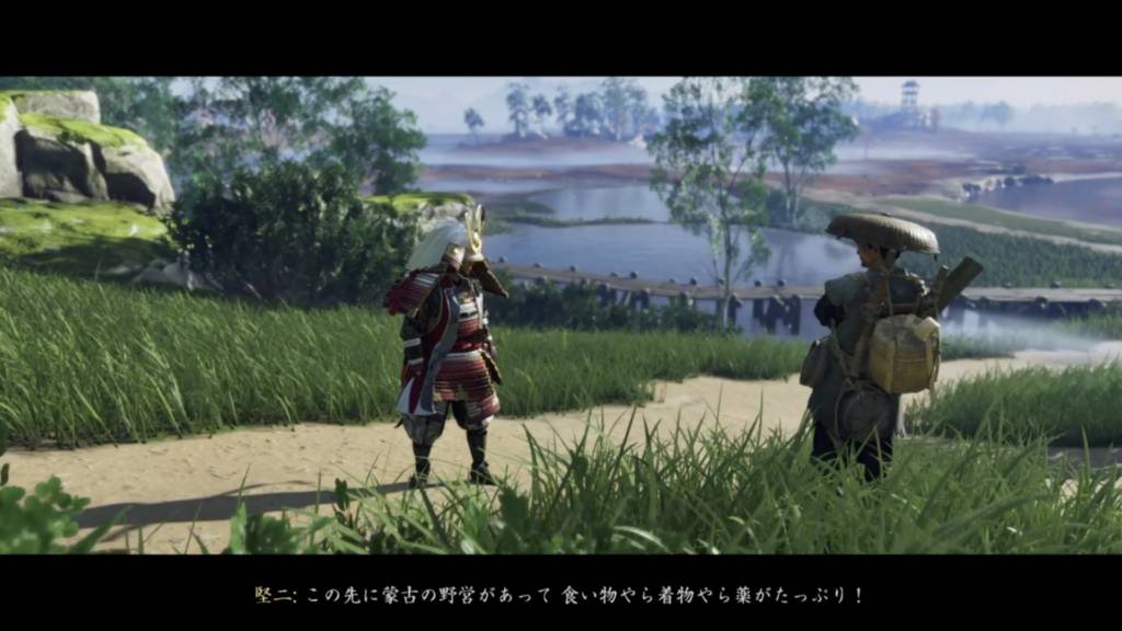 ゴーストオブツシマ 酒売りと百姓 検事の話を聞く