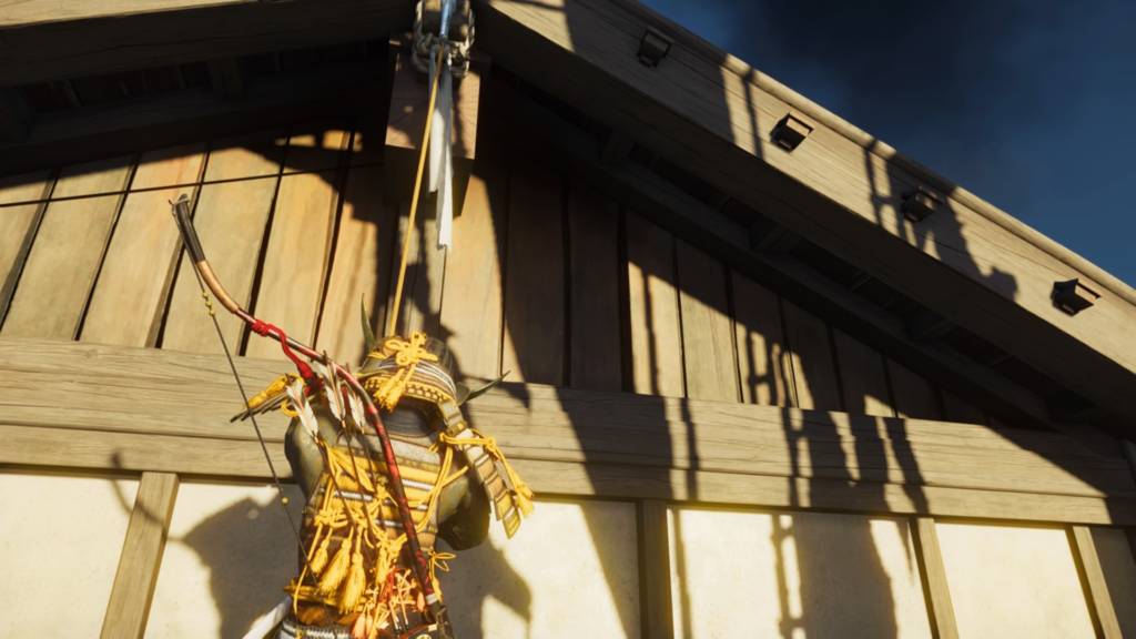 ゴーストオブツシマ 鉤縄（仁之道）家の梁にも使える