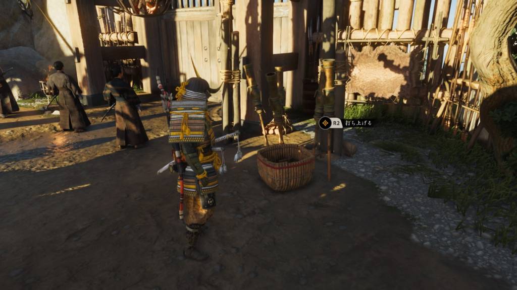 ゴーストオブツシマ 鉤縄（仁之道）狼煙を上げる