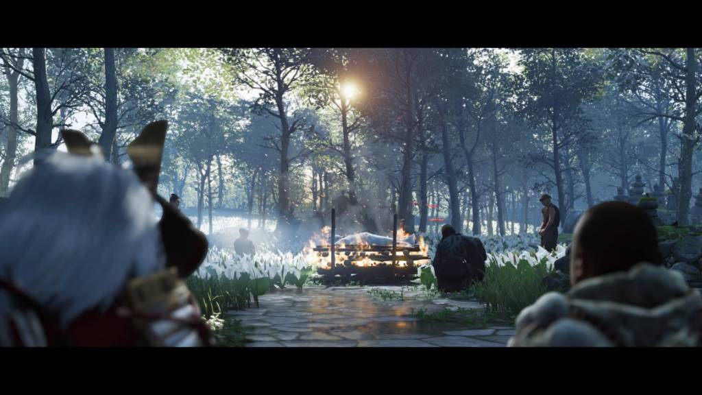 ゴーストオブツシマ 霧に潜む亡霊 法心の火葬