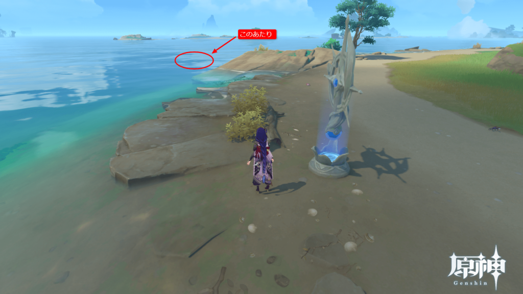 原神　釣り　水月池　詳細画像