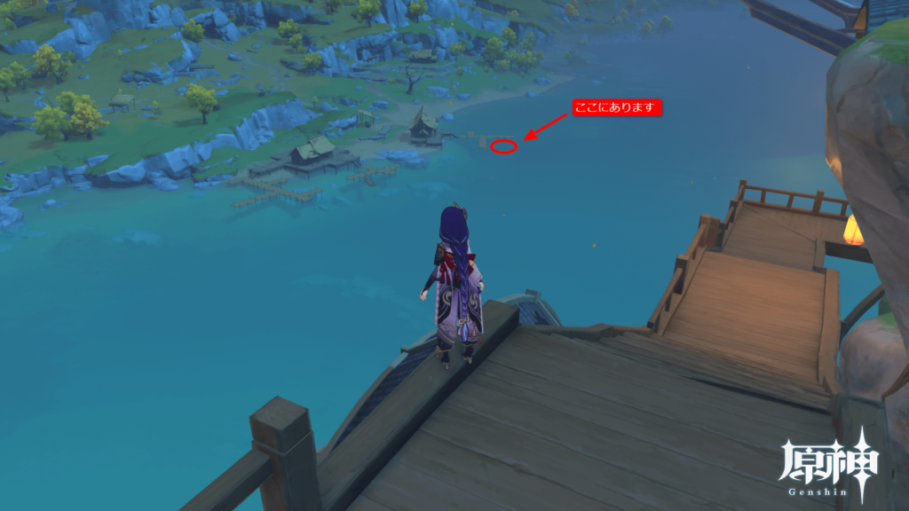 原神　釣り場　望舒旅館　詳細画像