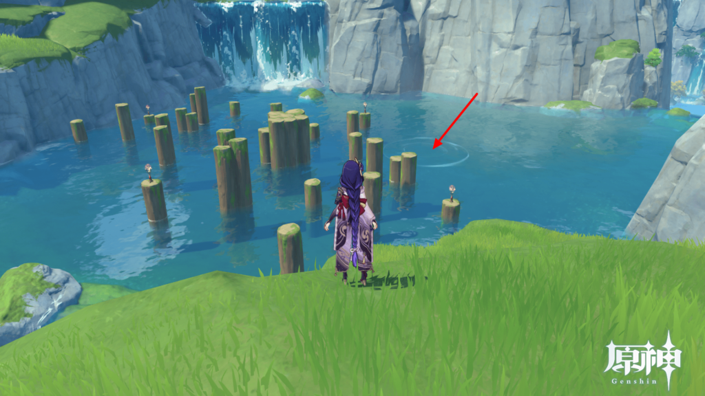 原神　釣り場　軽策荘　詳細画像