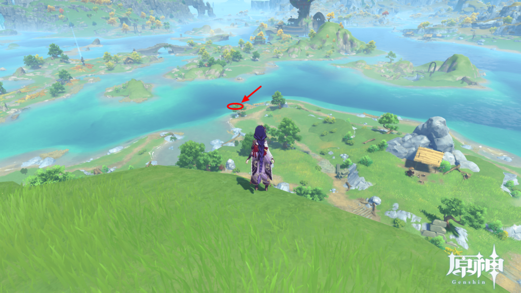 原神　釣り場　荻花州　詳細画像