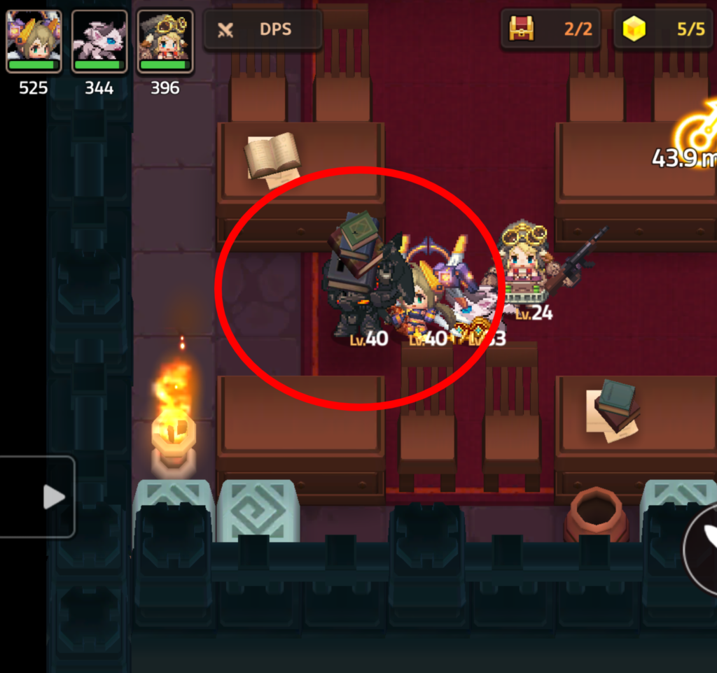 3-2魔法学校　本に火を付ける