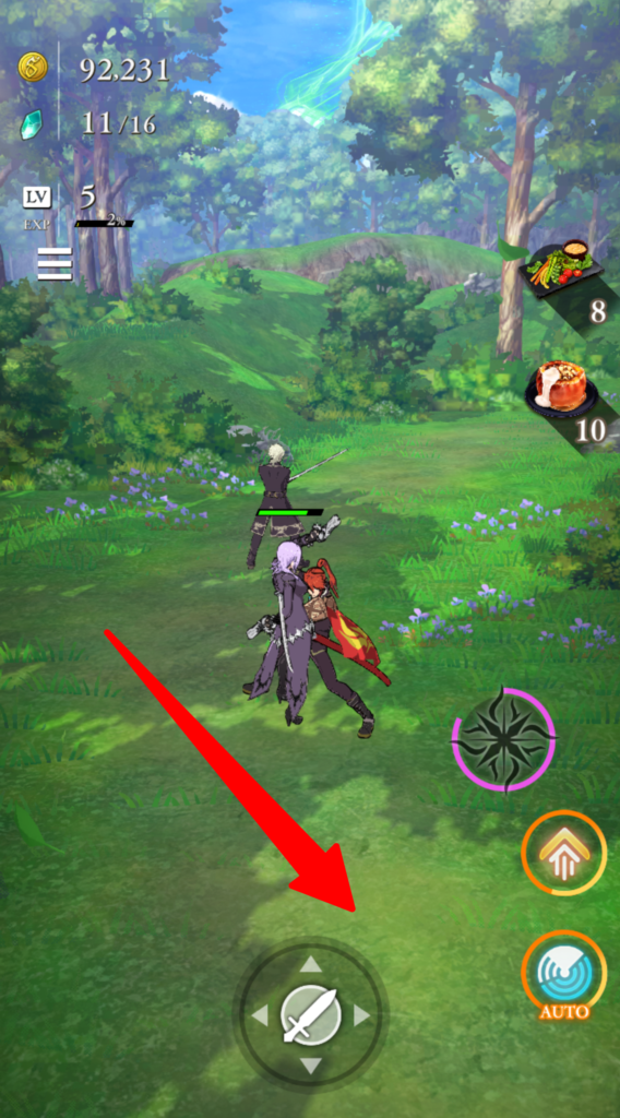 リゼット・レニエ　エピソード1の宝箱2つ目への分かれ道