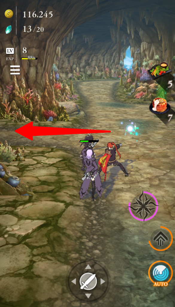 リゼット・レニエ　エピソード1の宝箱5つ目への道