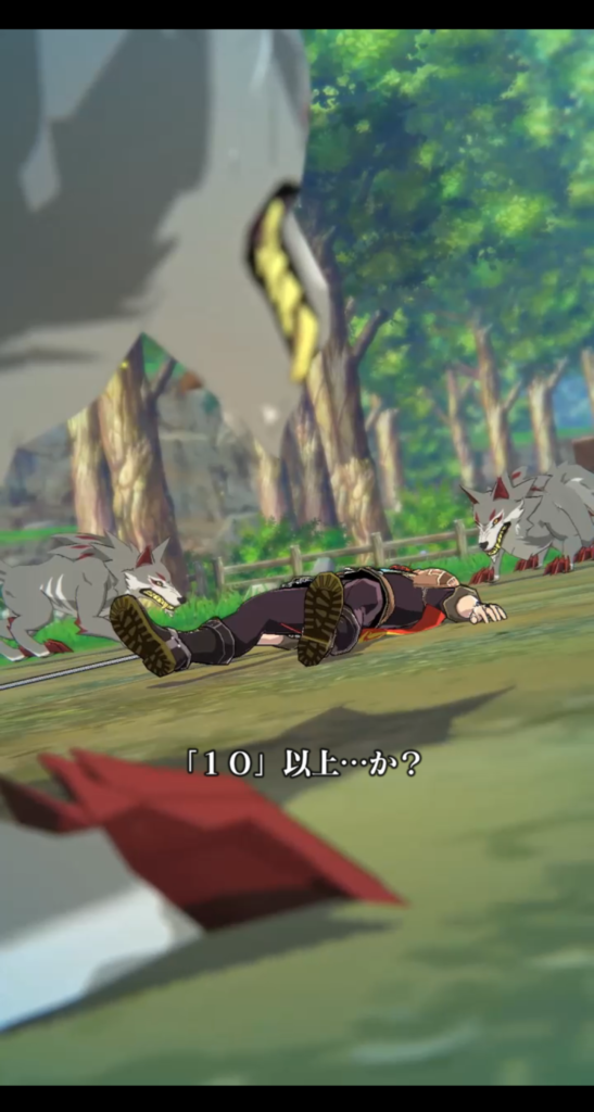 テイルズ オブ ルミナリア　モンスターに襲われるところからエピソードスタート