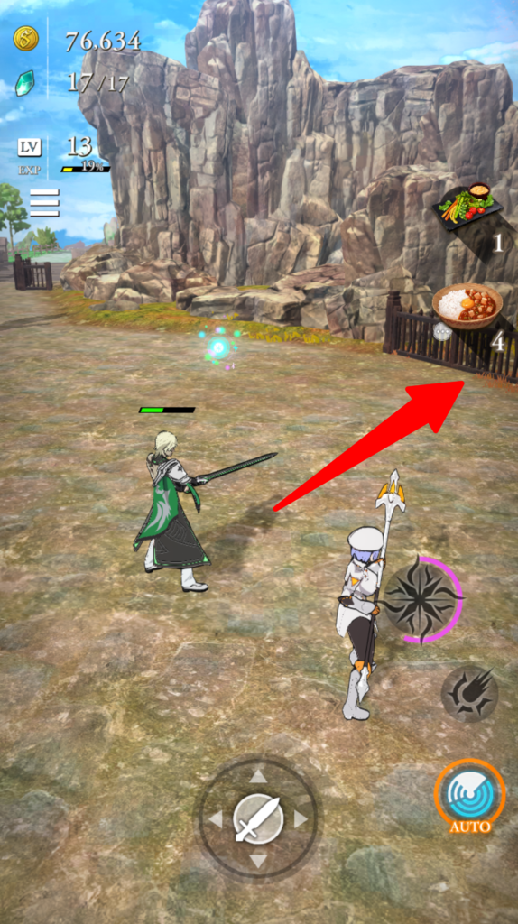 テイルズオブルミナリア　ユーゴ　エピソード1　宝箱1つ目への道