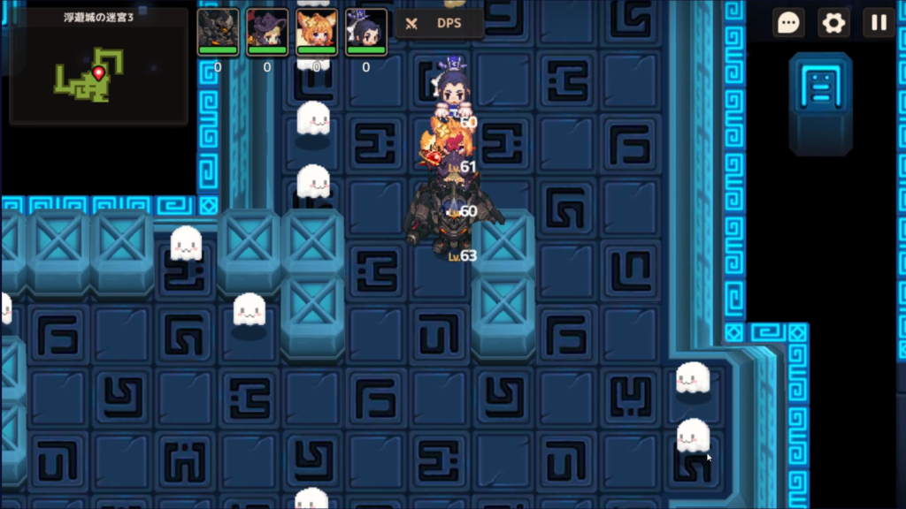 浮遊城の迷宮3　1つ目のエリアクリア