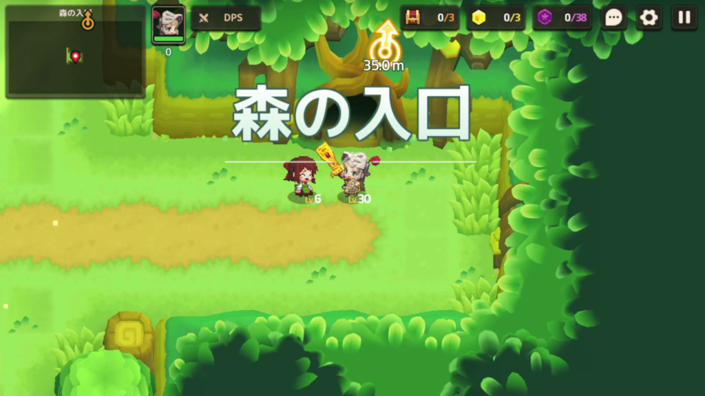 【ガーディアンテイルズ（ガデテル）】ワールド1-2「森の入口」｜サブステージへの行き方も【攻略】