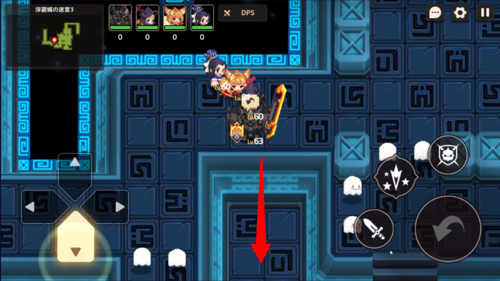 ガーディアンテイルズ　浮遊城の迷宮3