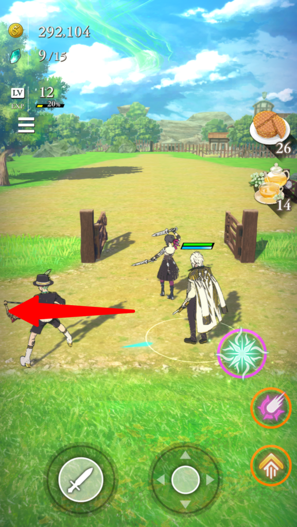 宝箱2つ目は脇道を進む