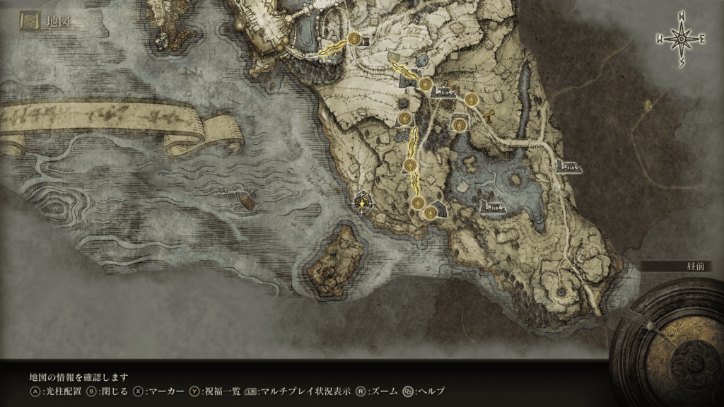 エルデンリング海岸の洞窟の画像1