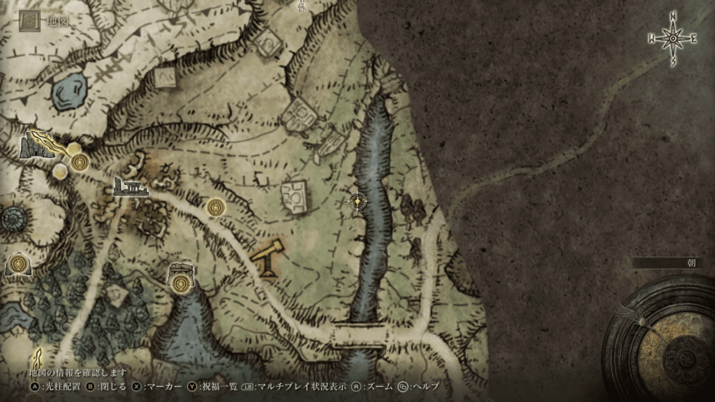 エルデンリング曇り川の洞窟の画像2