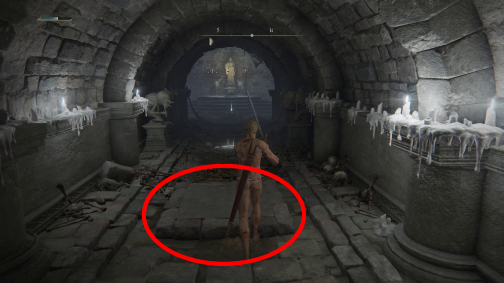 エルデンリング曇り川の地下墓5