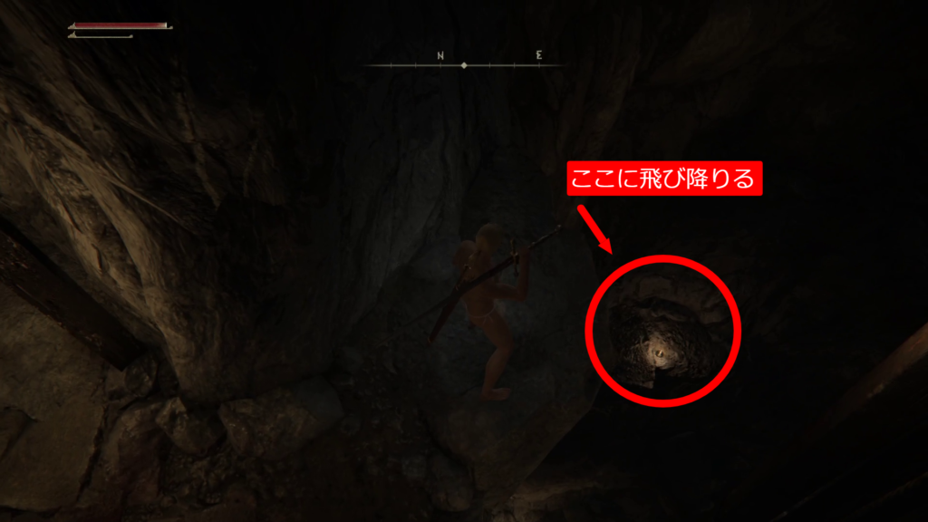 エルデンリングリムグレイブ坑道の画像4