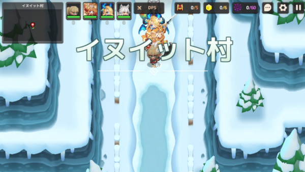 【ガーディアンテイルズ（ガデテル）】ワールド8-3「イヌイット村」｜パープルコインやスターピースの情報も【攻略】