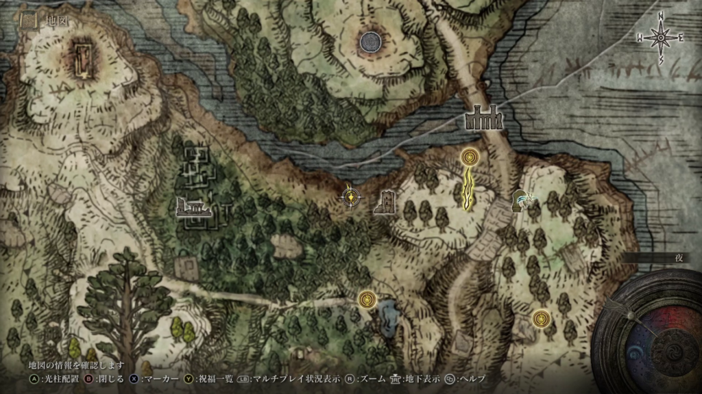 エルデンリング穴下りの洞窟の画像2