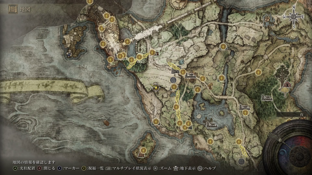 エルデンリング嵐の麓の地下墓の画像1