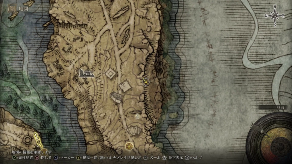 エルデンリング断崖下の地下墓の画像2