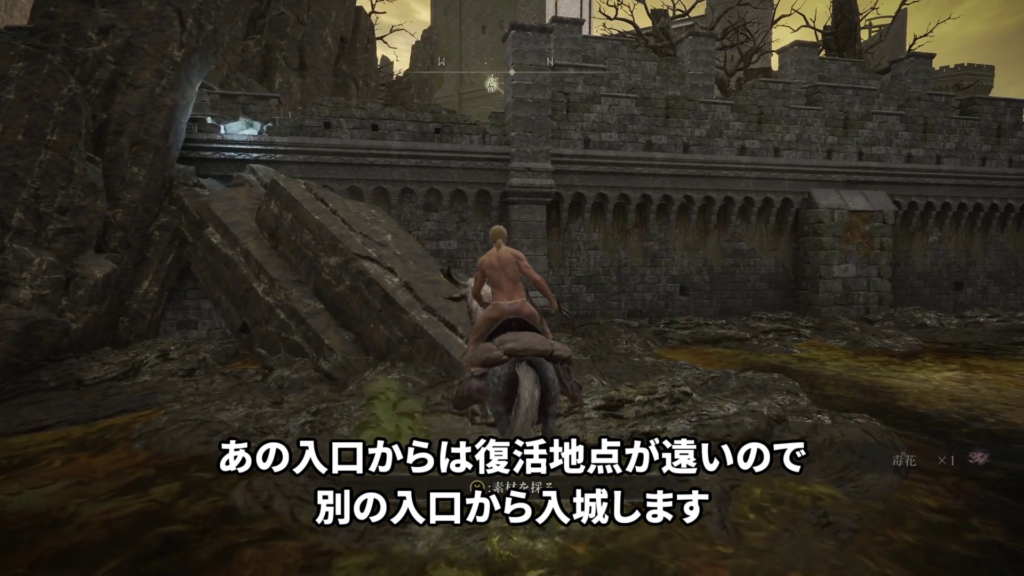 エルデンリング日陰城の画像4