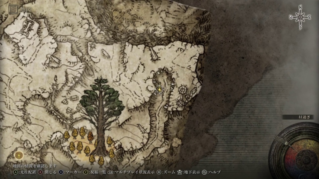 エルデンリング黒き刃の地下墓の画像2