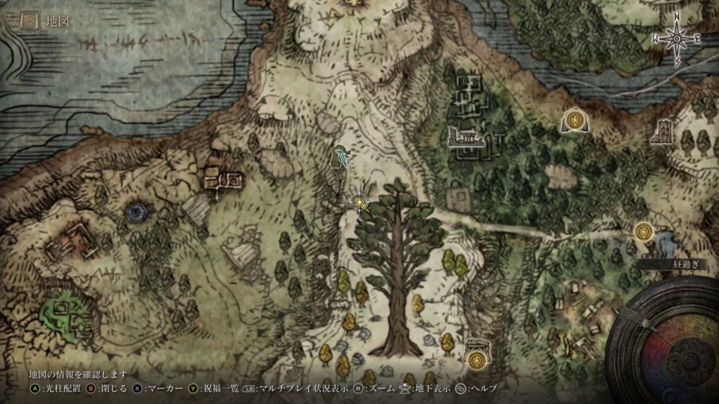 エルデンリング霊廟ヶ原の地下墓の画像2